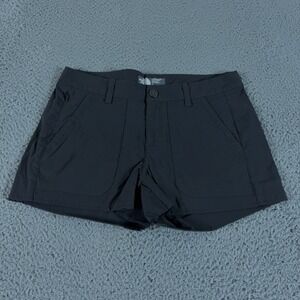 The North Face Shorts Womens 2 Gray Nylon 3" Drawstring Hiking Gorpcore Wander